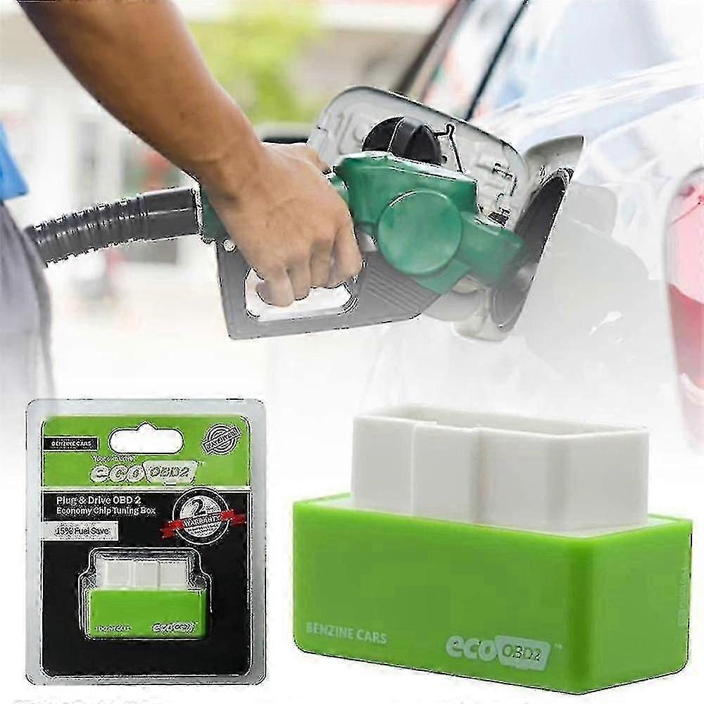 Kraftstoffsparende Tuningbox, Obd2-eco-tuninggerät Für Kraftstoffsparende Benzinautos -n