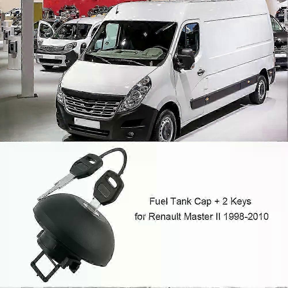 Abschließbarer Benzin-/dieseltankdeckel Mit 2 Schlüsseln Für Renault Master Ii 1998-2010