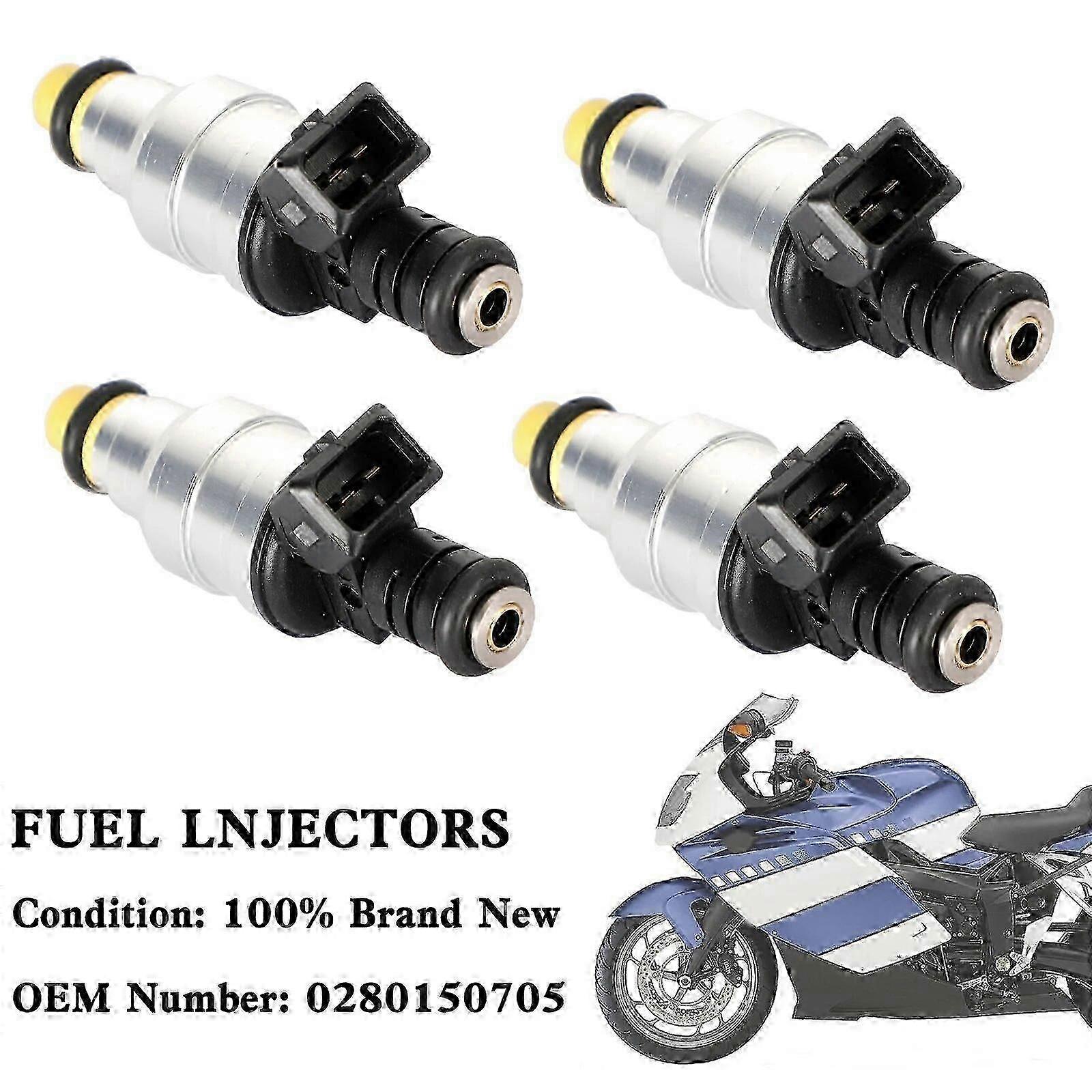 Topteng 4-teilige Einspritzdüse Für Motorrad (modell 2025) - Teilenummer 0280150705 - Kompatibel Mit Bmw K1