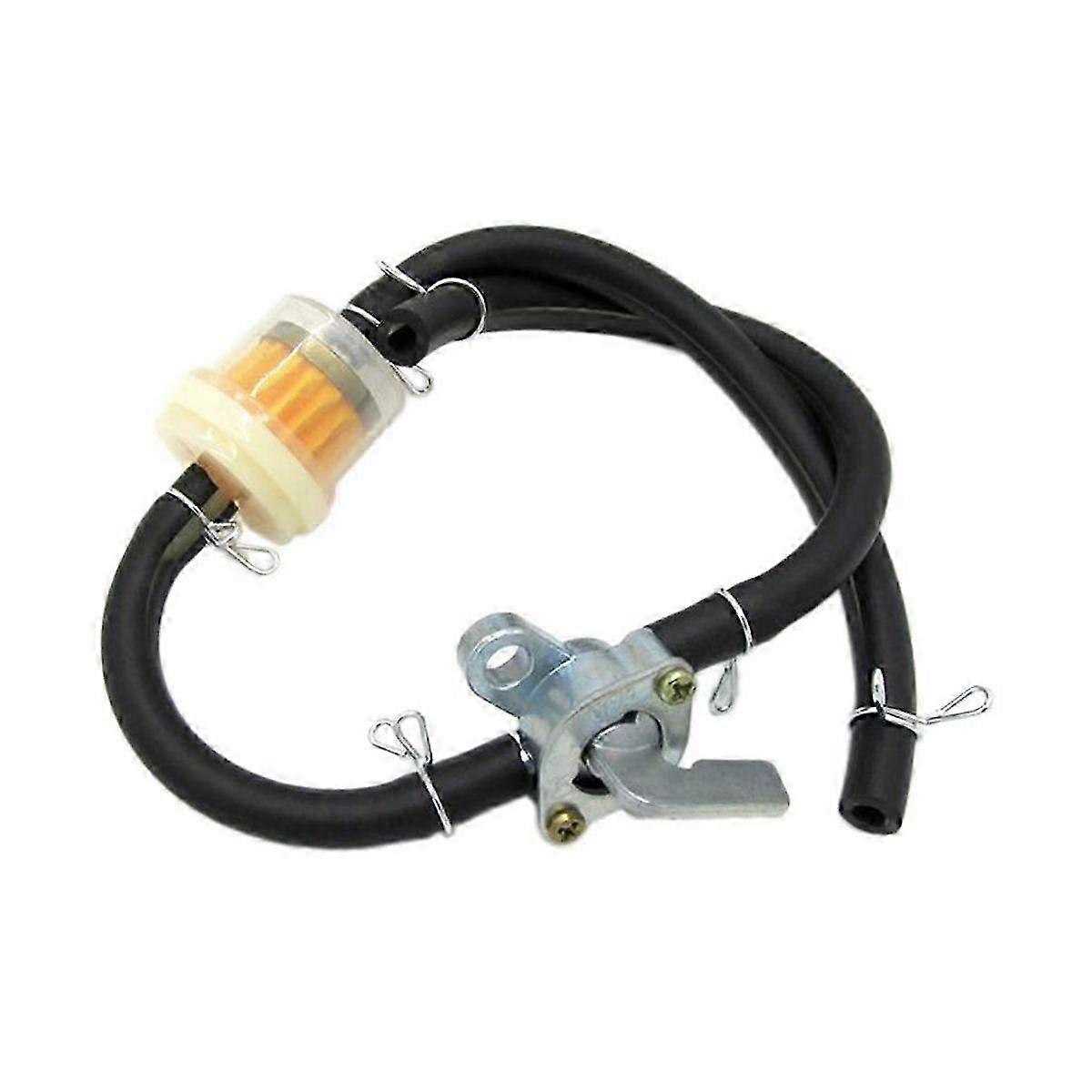 Kraftstofffilter + Kraftstoffschalter + Kraftstoffschlauch Mit Schlauchschelle Für 70ccm, 90ccm, 100ccm Und 110ccm Quads