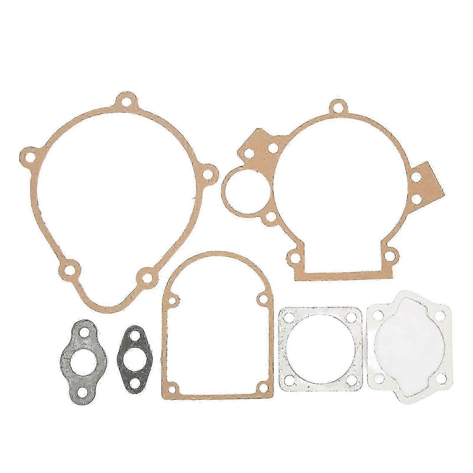 Komplettes Set Aus 7 Dichtungen Aus Aluminium, Papier Und Kunststoff, Kompatibel Mit 60-cm³-motoren Und Klassischen Fahrradmotoren.