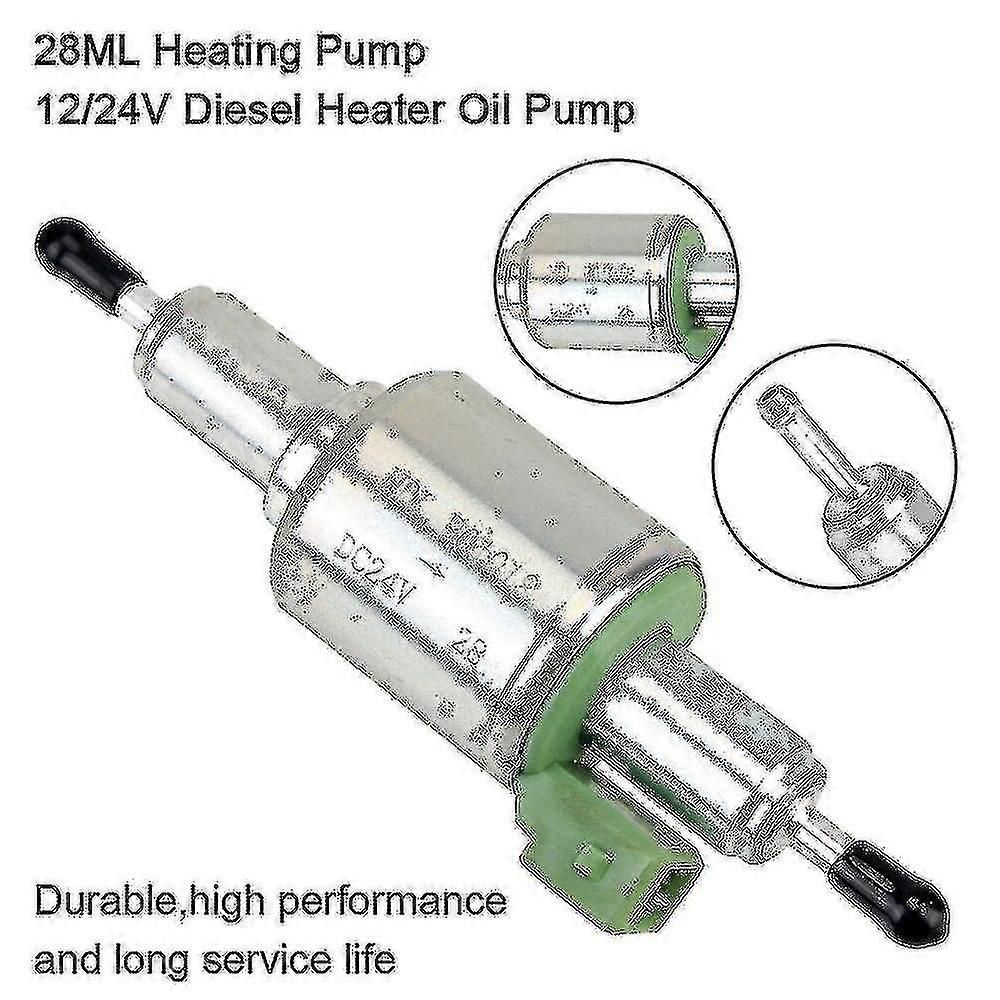 12/24v Kraftstoff-/ölpumpe Für Webasto Eberspächer Heizung, Kompatibel Mit 5 Bis 8 Kw Lkw-standheizungen.