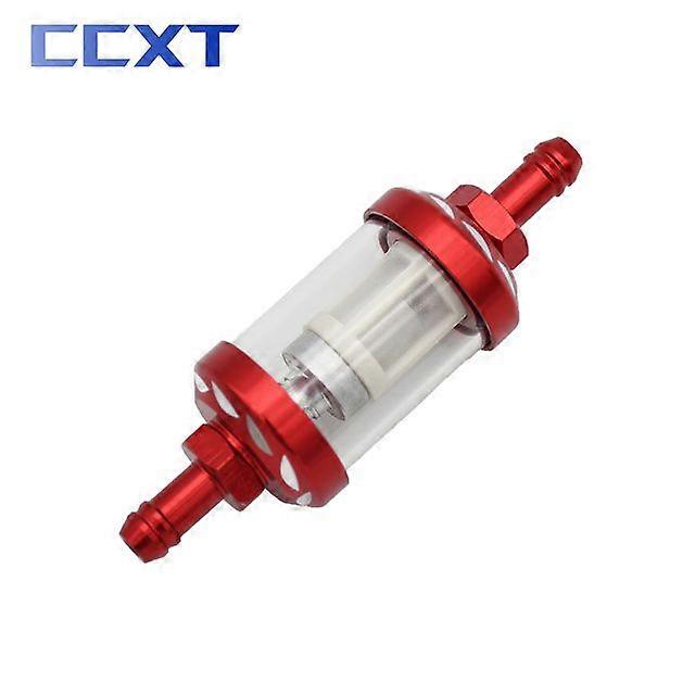 Universeller 8-mm-cnc-glas-kraftstoff-/ölfilter Für Honda, Ktm, Yamaha, Kawasaki Kx125, Kx250, Kx450, Kx250f, Kx450f, Klx250 Quad