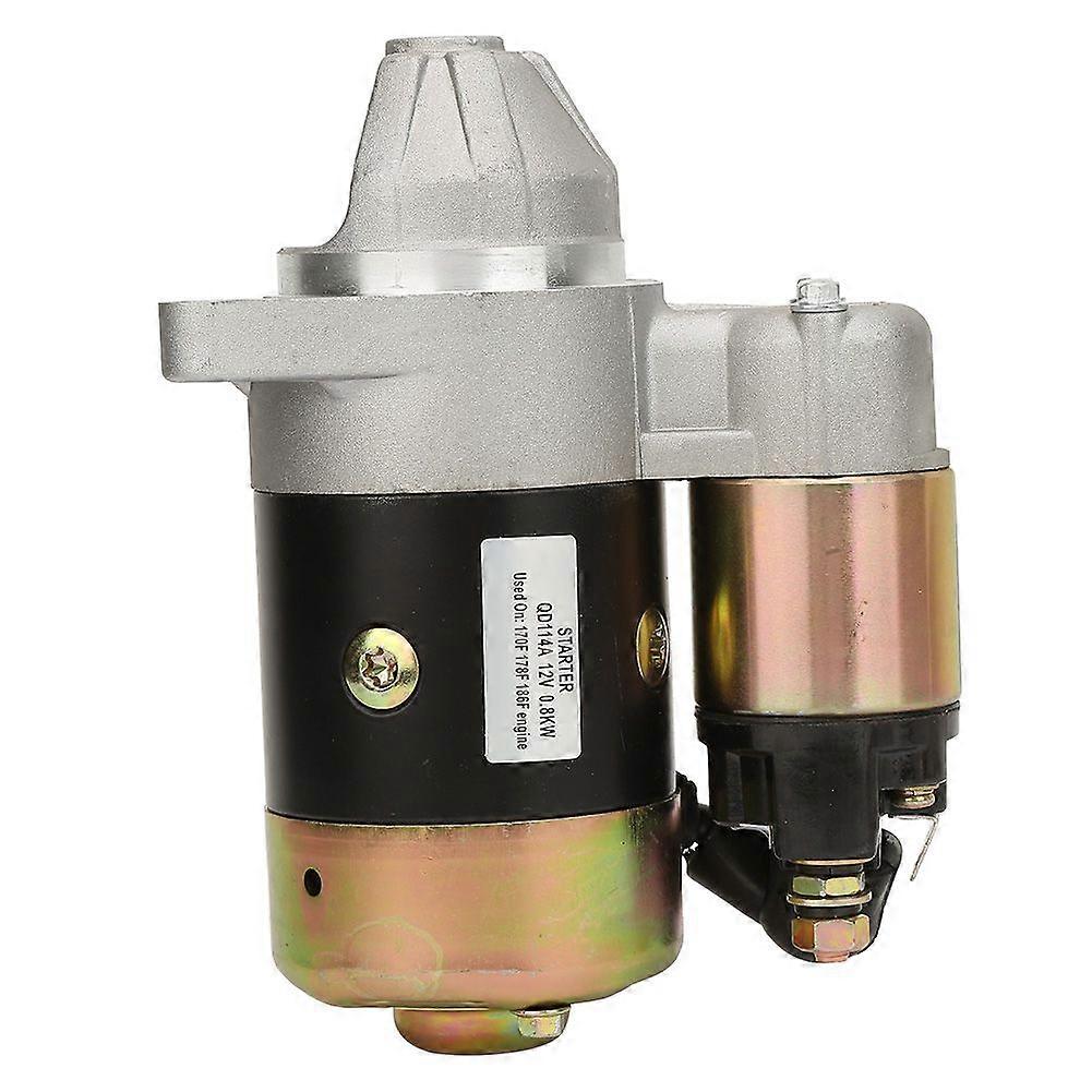 12v 0,8kw Elektromotoranlasser Für Wasserpumpe/diesel-/benzinmotor, Drehrichtungsumkehr