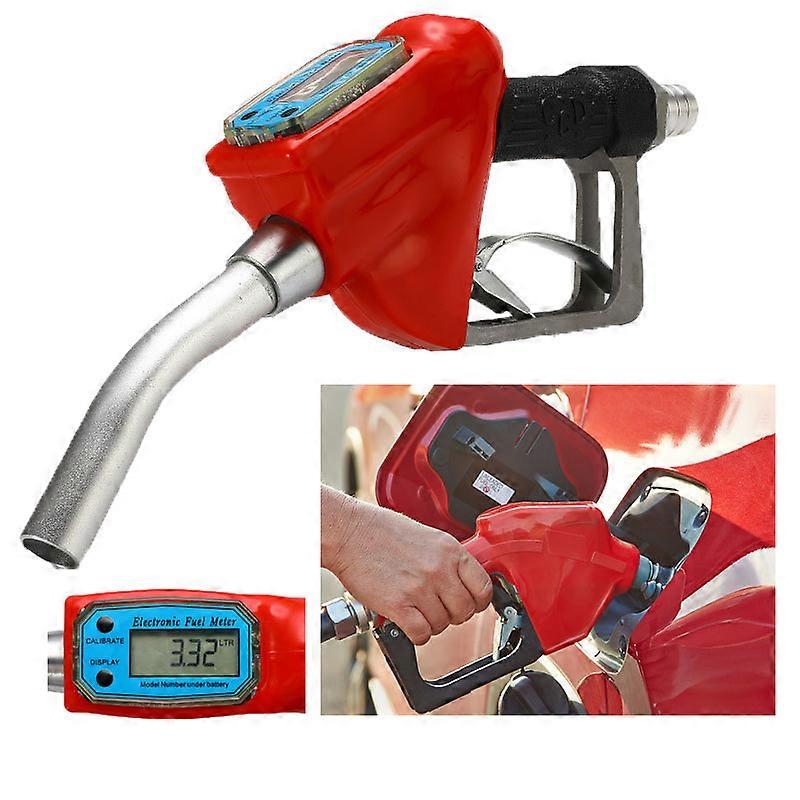 Elektronische Kraftstoffdosierpistole, Digitale Elektronische Dieseldosierpistole, 1-zoll-turbinendosierpistole Für Benzin, Diesel Und Öl.