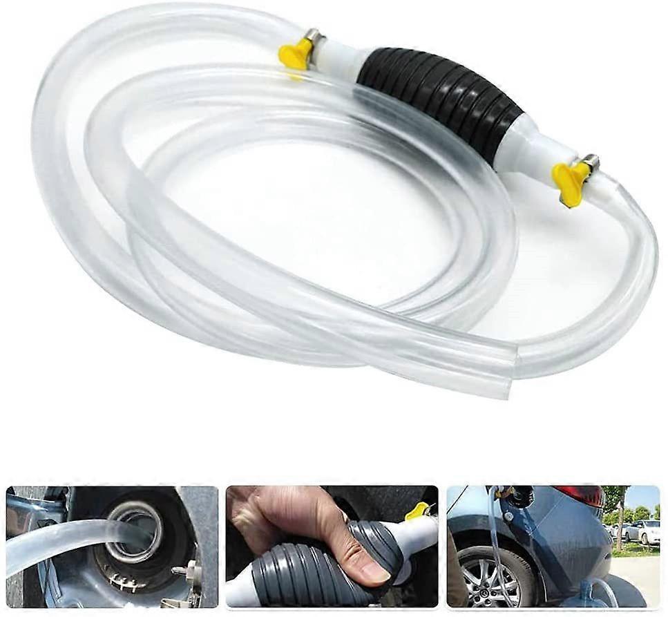 Kraftstoffsaugpumpe Mit 2 M Saugschlauch Für Benzin-/öl-/dieseltanks Von Autos/booten.