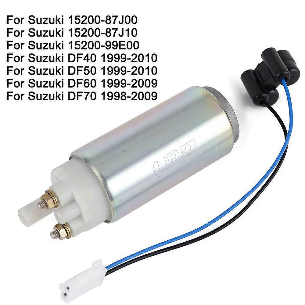 Elektrische Kraftstoffpumpe Für Suzuki Außenbordmotoren Df40, Df50, Df60 Und Df70 (1998–2010). Ersetzt Die Teilenummern 15200-87j00, 15200-87j10 Und 15200-99e00.