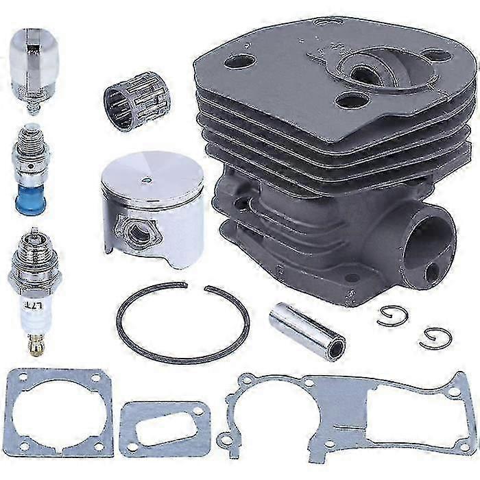 44-mm-zylinderkit [kolben, Wastegate, Zündkerze, Kraftstofffiltergehäuse] Kompatibel Mit Husqvarna 350 346 -