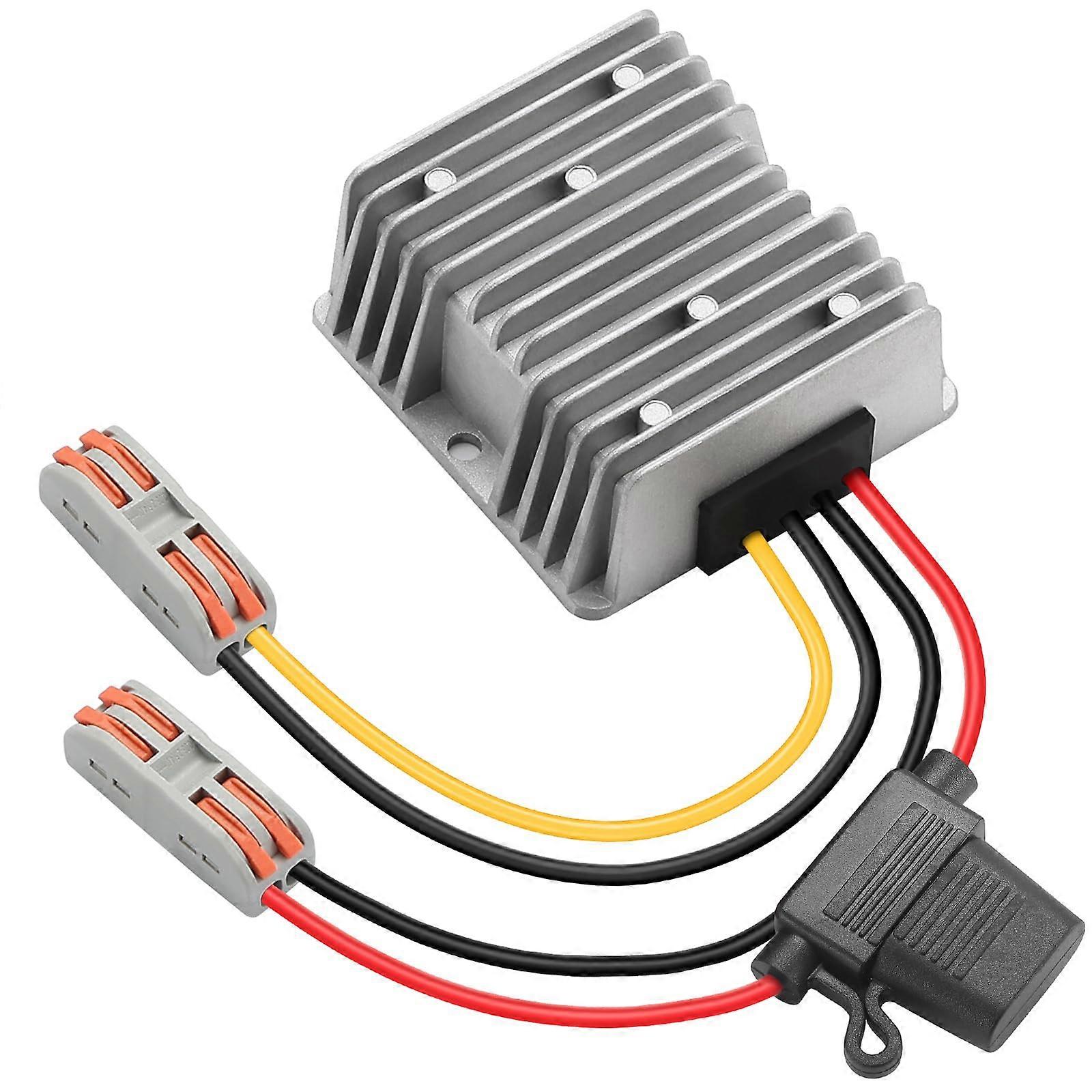 24v Dc Auf 12v Dc Abwärts-spannungswandler, 20a 240w Spannungsregler Für Lkw Und Pkw, Hoher Wirkungsgrad