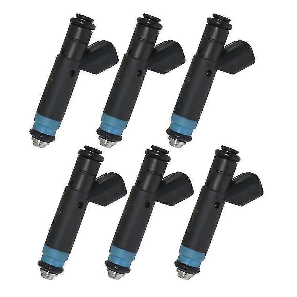 6 Einspritzdüsen 04854181 Rl854181 Kompatibel Mit Jeep Cherokee (xj), Grand Cherokee (wj) Und Wrangler Tj I6 (1999-2004) – Behebt Die Fehlercodes P0300 Und Fj454