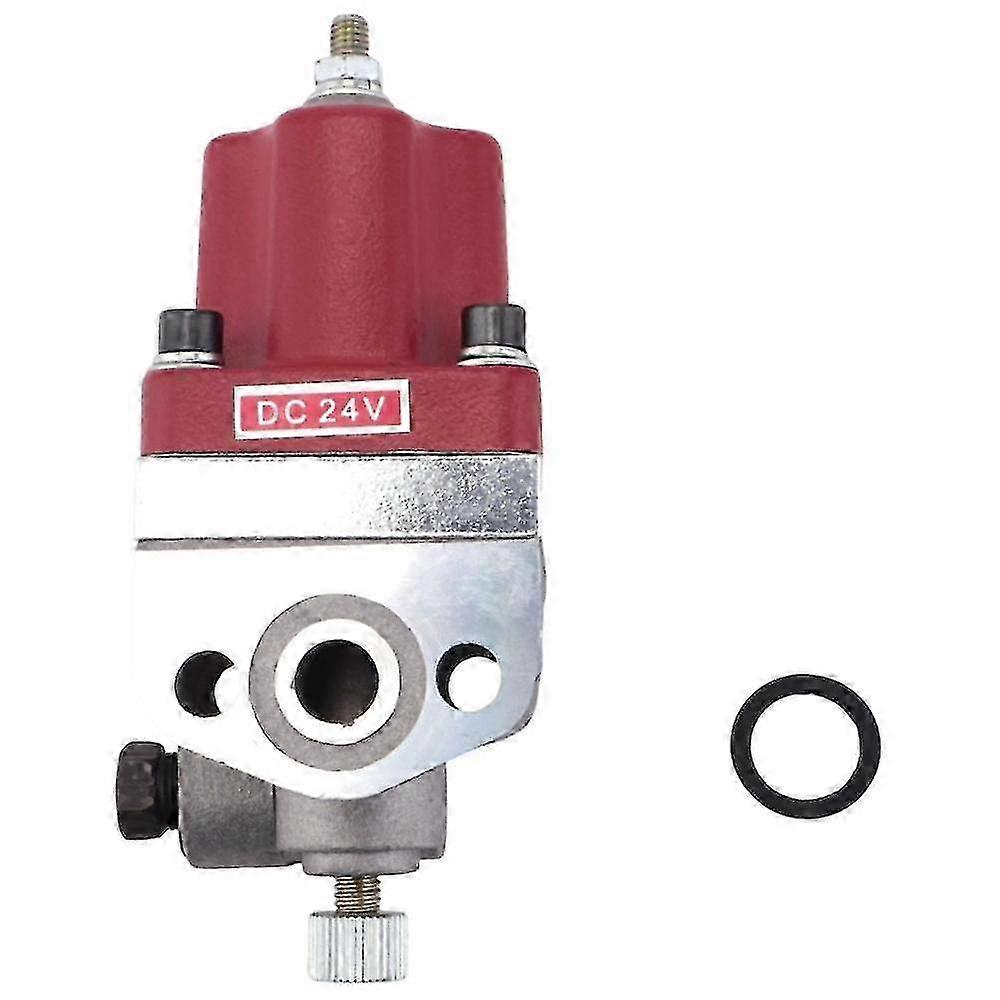 Kraftstoffabsperr-magnetventil 25-26, Einpolig, Kompatibel Mit Cummins 855 Und N14 Motoren, 24 Vdc, Teilenummern 3018453 Und 30353.
