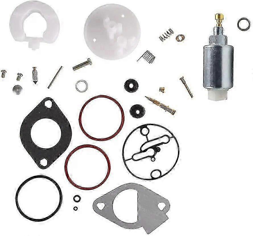 Vergaser-überholungs- Und Reparatursatz 796184 Für Briggs & Stratton 11-19 Ps Rasentraktoren Mit Kraftstoffmagnetventil 699915, Ausgabe 0617