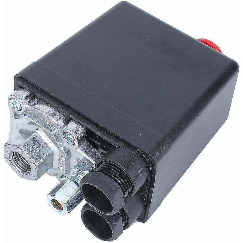 Druckschalter Für Luftkompressoren, 72,5–175 Psi, G1/4"-einlochanschluss, 220 V, Für Regelventile Von Luftkompressorpumpen, Ausführung A