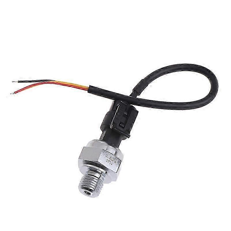 G1/4 Zoll 5v 0-0,5 Mpa Drucksensor Für Öl, Kraftstoff, Gas, Wasser Und Luft. Schnelle Lieferung. Silber/schwarz. Szrh Ab