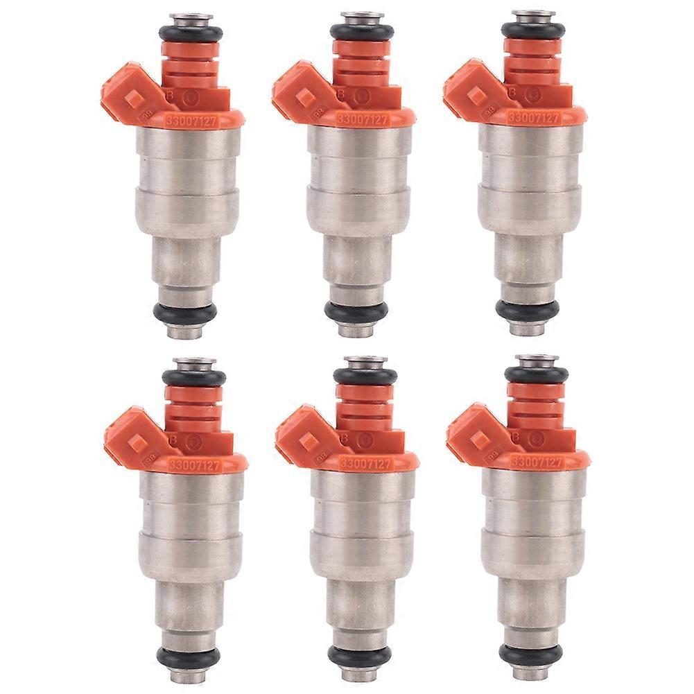 Satz Mit 6 Einspritzdüsen 33007127 53003956 Für Jeep Wrangler Cherokee Yj 1987-1998, 4,0-liter-reihensechszylinder-motor