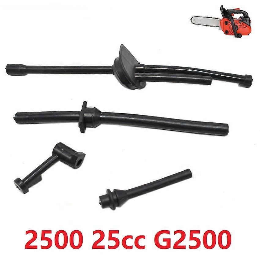 Unterdruck-öl- Und Kraftstoffauslassschlauch-set Für Die Chinesische 25cc Zenoah Komatsu G2500 Kettensäge (25cc, 2-takt).