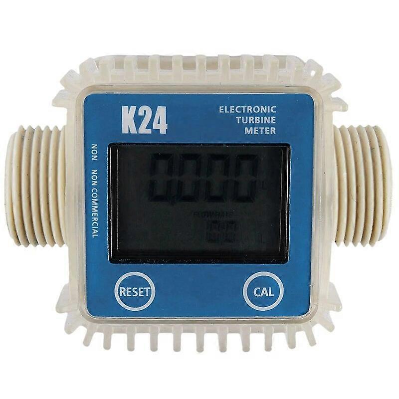 Hot-1 K24 Lcd-digitalturbinen-durchflussmesser, Weit Verbreitet Für Chemikalien Und Wasser.
