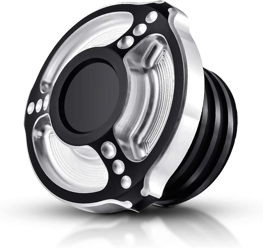 Dekorativer, Cnc-gefräster Aluminium-tankdeckel Für Harley-davidson-motorräder