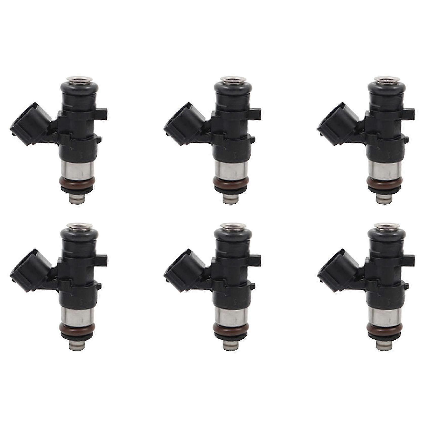 6 Einspritzdüsen 6aw-13761-00 Für Yamaha F250-f300-f350 Außenbordmotoren Von 226 Bis 300 Ps (2006-2012) J2