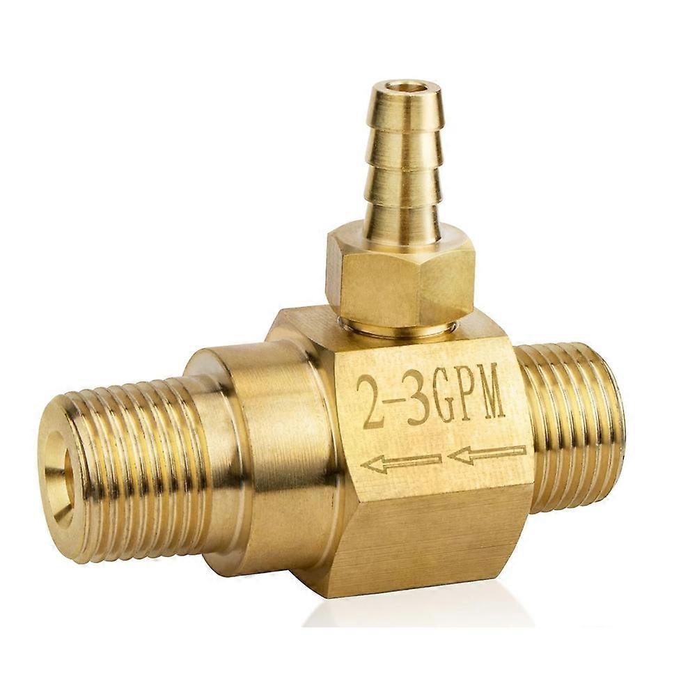 2-3 Gpm 100774 Chemikalieneinspritzdüse Für General Pump Hochdruckreiniger, Nachlauf-einspritzdüse Für Hochdruckreiniger, 3/8" Seifeneinspritzdüse