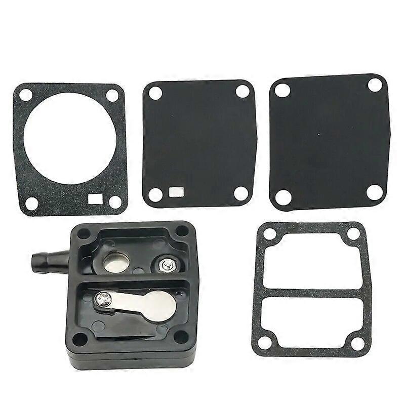 Vergaser-kraftstoffpumpen-dichtungssatz 6g1-24412, 6g1-24432, 6g1-24471, 6g1-24411, 6g1-24431, Kompatibel Mit Yamaha 2-takt-außenbordmotoren Mit 6, 8, 9, 9 Und 15 Ps.