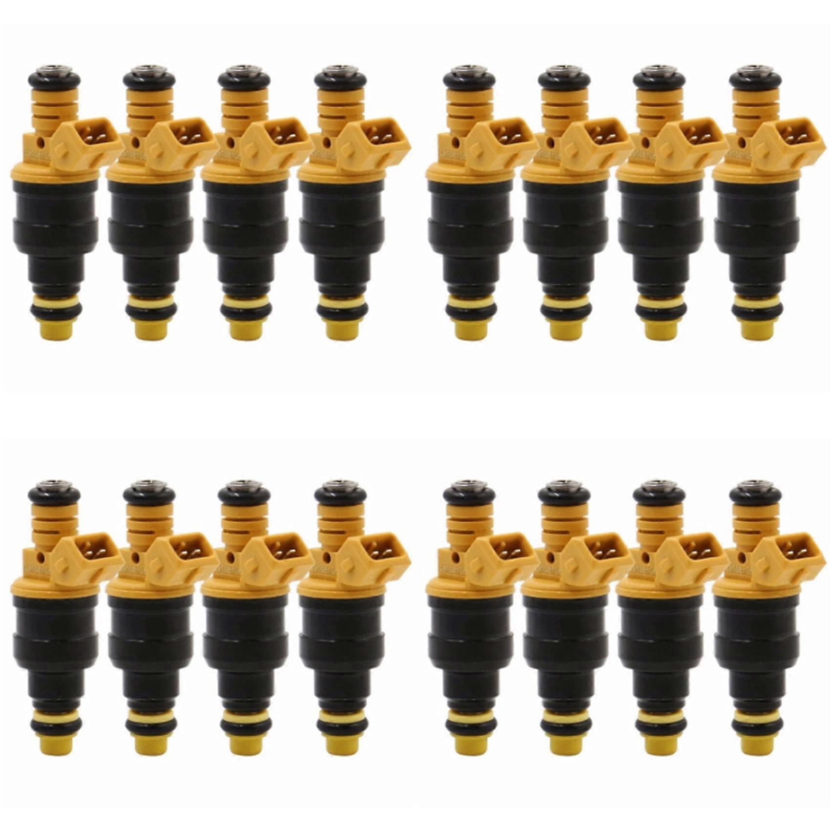 16-teiliges Kfz-einspritzdüsen-set 0280150762, Kompatibel Mit Peugeot 405, 505, Volvo 240, 244, 245, 740, 780, 940 (1,9l, 2,2l Und 2,3l Motoren).