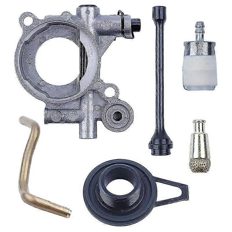Ölpumpensatz, Schneckengetriebe, Ölschlauch Und Filter, Kompatibel Mit Husqvarna 365, 371 Und 372