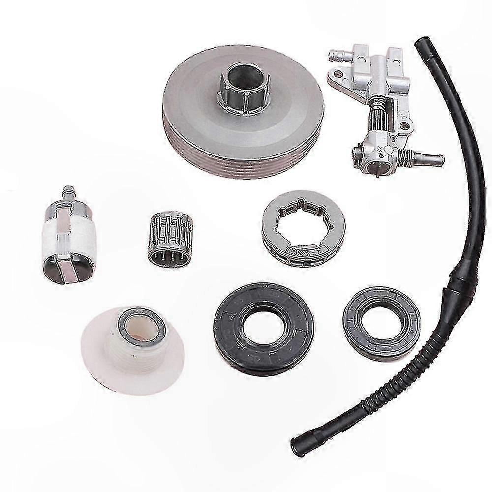 Öldichtung, Kraftstofffilter, Kupplungsritzel, Trommel, Zahnrad Für Kettensägen Der Modelle 45 Cm³, 5200 Und 5800