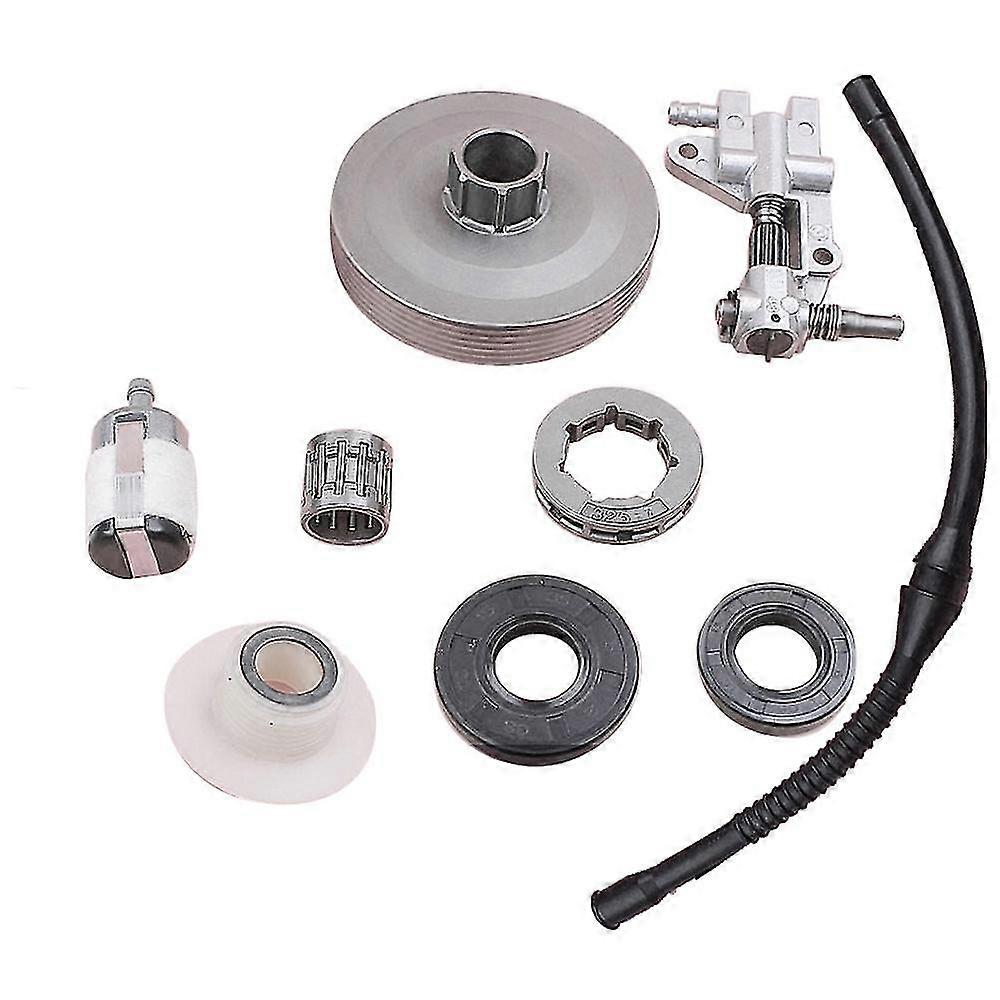 Kupplungsritzel, Kupplungsfelge, Kupplungstrommel, Ölpumpe, Zahnrad Für Chinesische 4500er, 5200er Und 5800er (45 Cm³) Motoren, Öldichtung, Kraftstofffilter, Schlauch