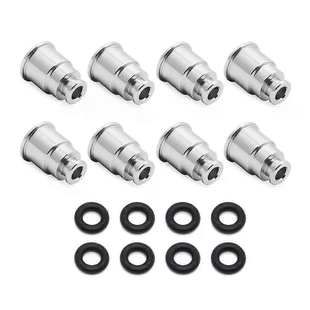 8-teiliger Kraftstoffeinspritzdüsenadapter Für Den Umbau Von Ls2 Auf Ls1 Oder Ls3 Auf Lkw, Kurzer Abstandshalter, Ansaugdüsenverlängerung, Autodachkappe