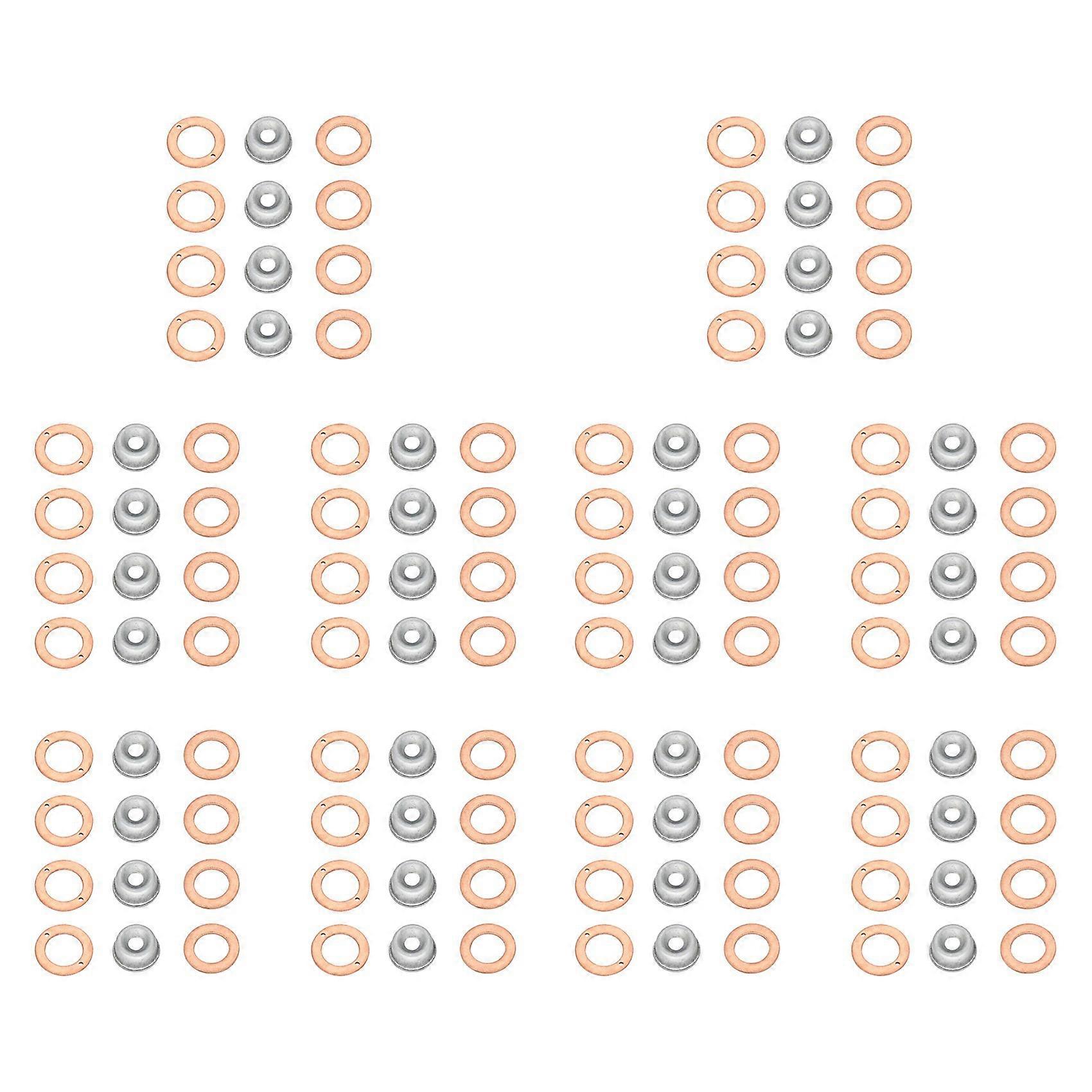 Satz Mit 10 Einspritzdüsendichtungen (einspritzdüsendichtungen 19077-53650, 15841-53622, 15221-94020) Für Kubota D1105, V2203, D905, D1005, V3300 Und V3600