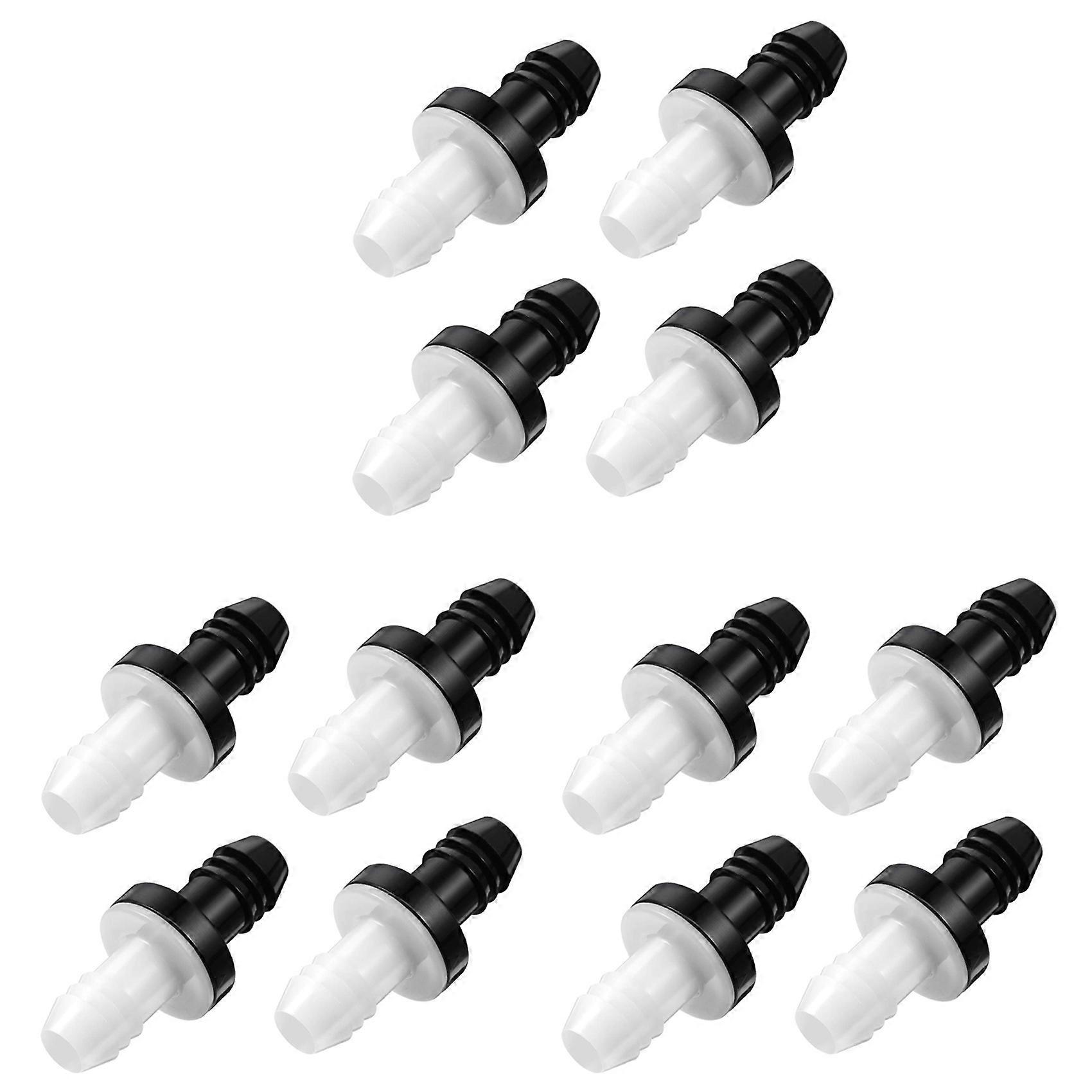 Packung Mit 12 3/8 Zoll (10 Mm) Abs-rückschlagventilen Mit Steckverbindung Für Flüssigkeiten (kraftstoff, Öl, Wasser, Gas, Luft).
