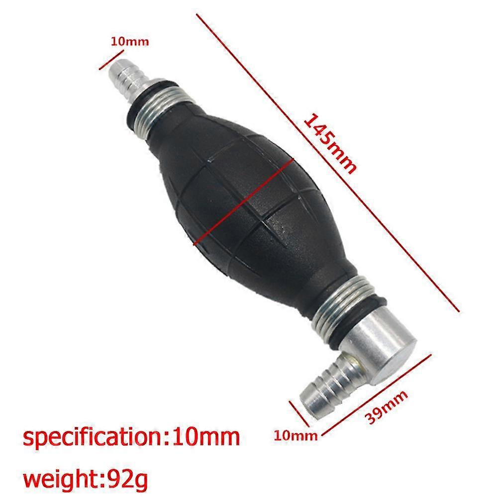 Manuelle Kraftstoffpumpe Für Kraftfahrzeuge, Kugelförmiger Ansaugballon Aus Gummi Und Aluminium, Verbindungsstange Für 8/10-mm-kraftstofftank