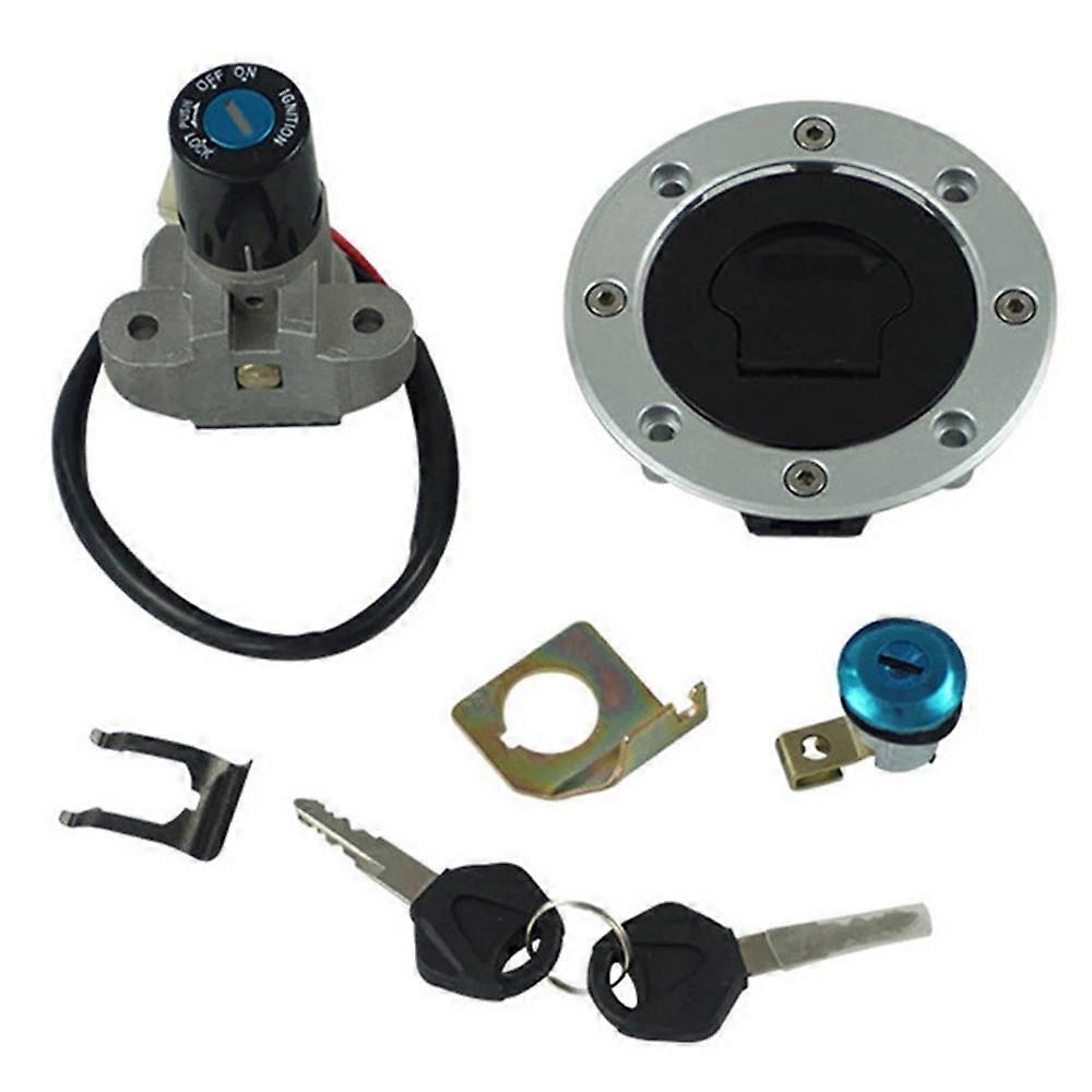 Zündschalter-kit Für Gsxr1000 Sv650 Tl1000r Motorrad, Inklusive Tankdeckel, Sitzbankschloss Und Schlüssel.