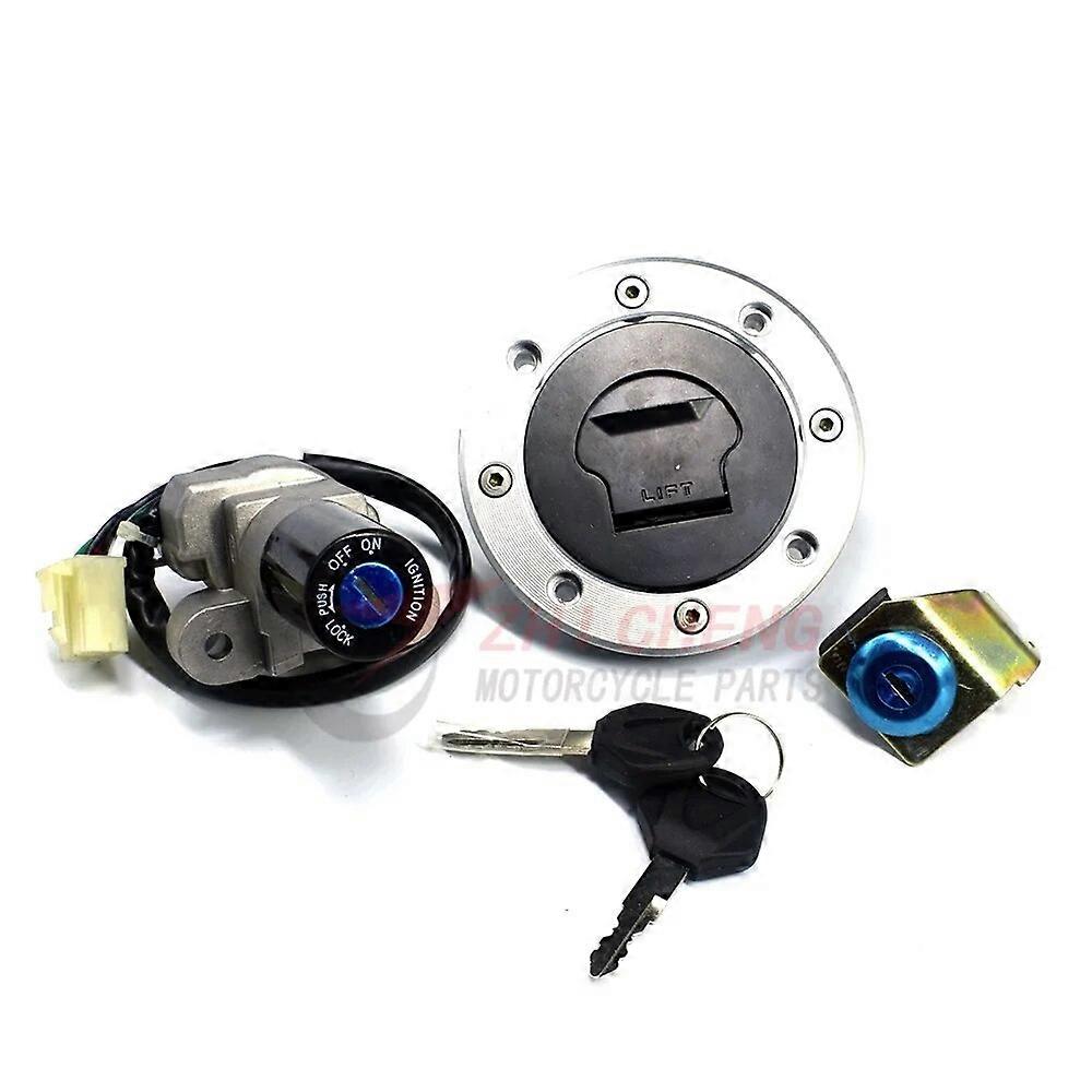 Schlüsselsatz Für Zündschloss, Tankdeckel Und Sitzbankschloss Für Suzuki Gs500 Motorrad (2001-2012).