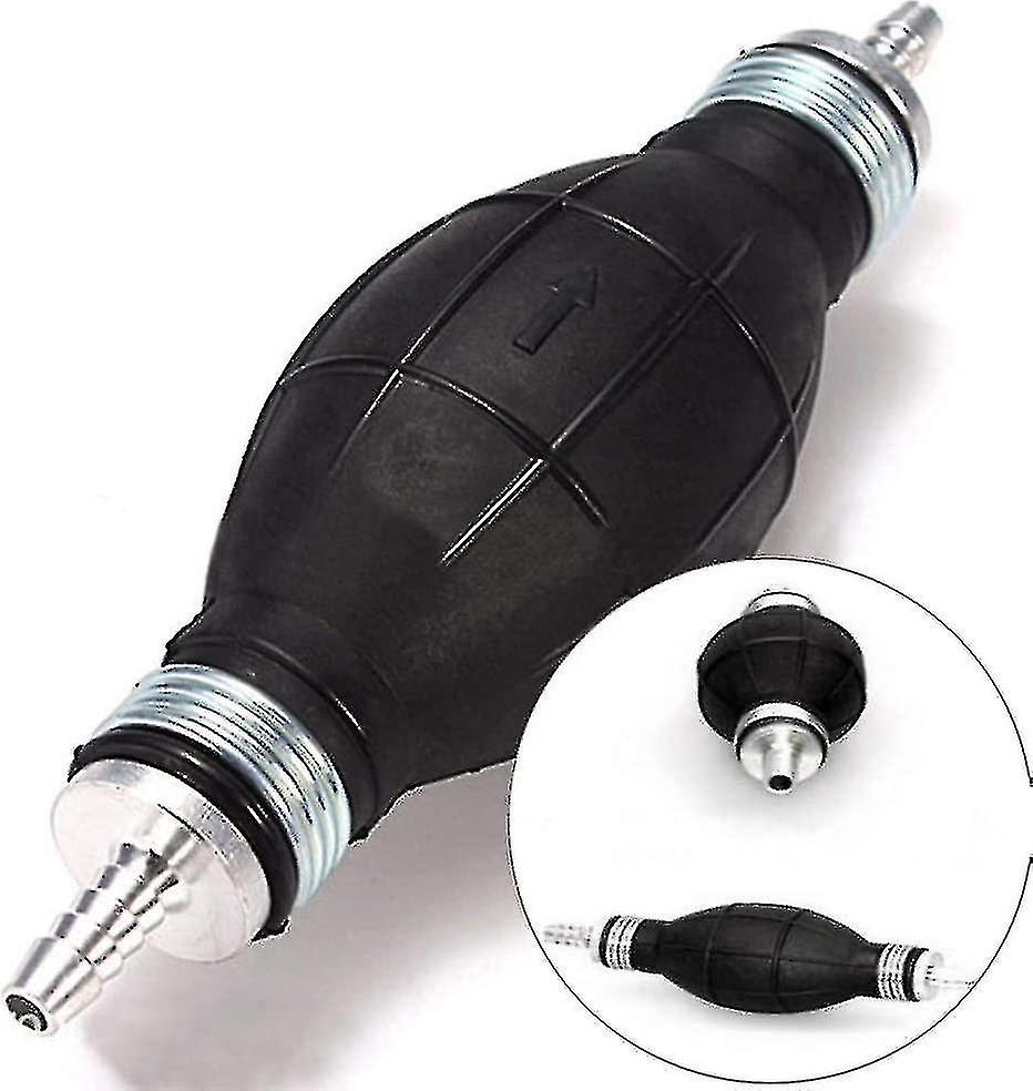 Niuniu 8mm Handkraftstoffpumpe, Gummi Und Aluminium, Mit Integrierter Primerpumpe