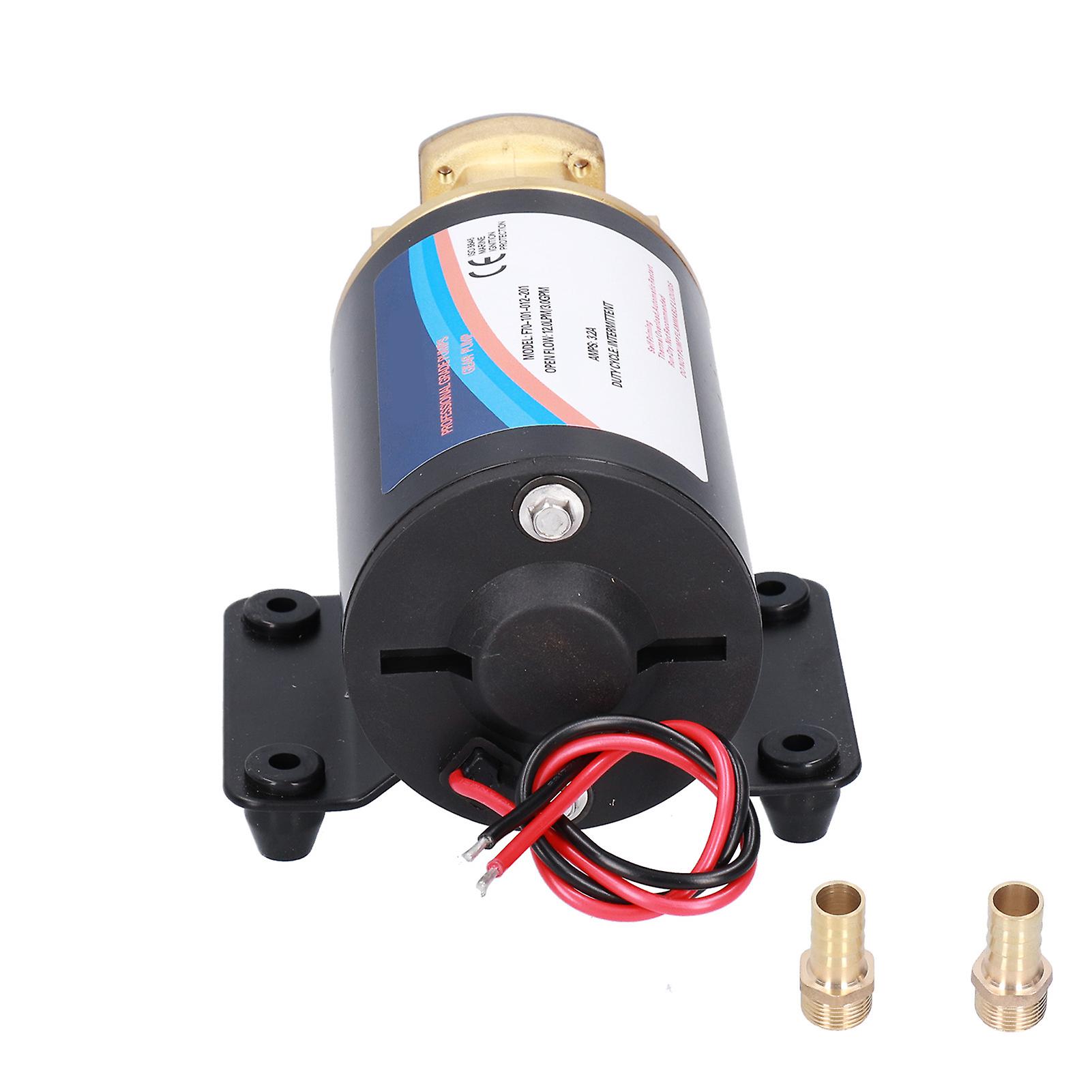 Zubehör Für Elektrische Getriebeölabsaugpumpe, Selbstansaugende Mini-ölpumpe, Fördermenge 12,0 L/min, Förderhöhe 3 Meter (f70-101-012-201 (24 V))