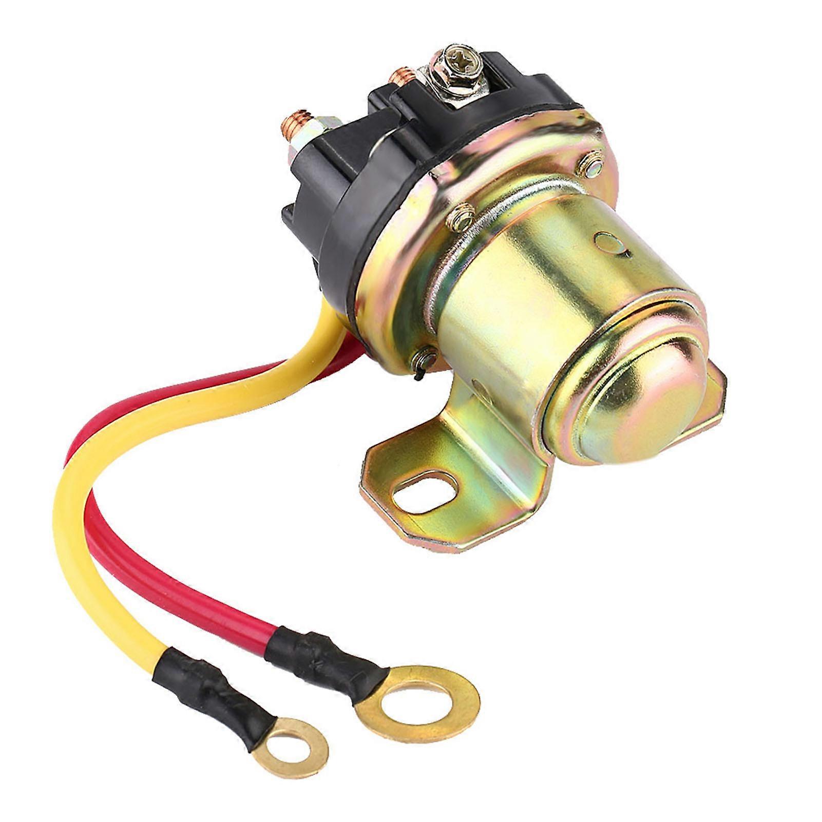 Anlasserrelais, Anlassermagnetrelais Kompatibel Mit Allen Inländischen Und Importierten 12-24v-anlassern