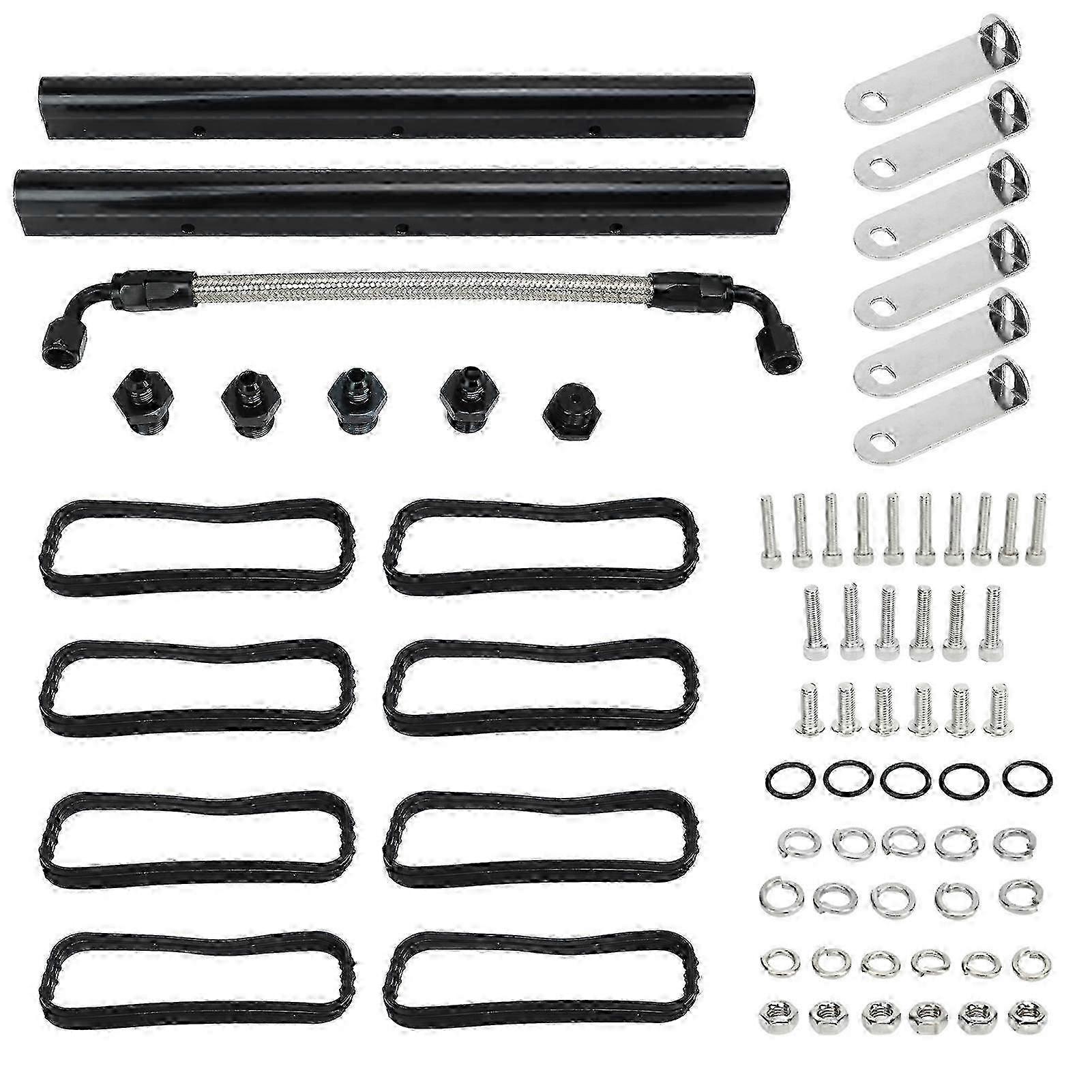Efi-kraftstoffverteilerleisten, Ansaugkrümmer Aus Stahl, Kraftstoffverteilerleisten-kit Aus Stahl Für Ls-, Ls1-, Ls2-, Ls3-, Ls6- Und Lsx-motoren, Ansaugkrümmerschrauben E2u711