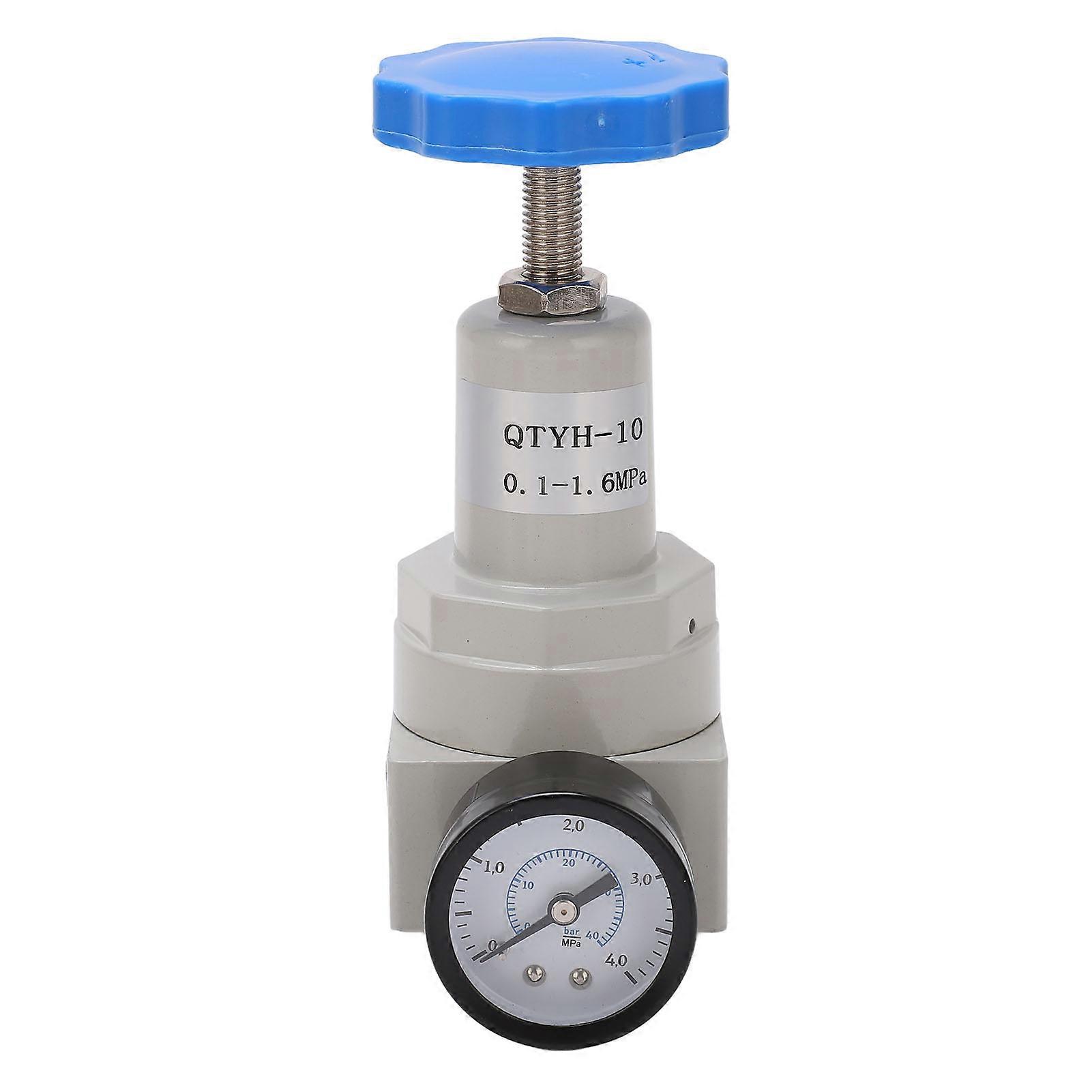 Flexibler Luftdruckregler, Automatisches Überdruckventil, Regler Aus Aluminiumlegierung Mit Manometer (qtyh-10)
