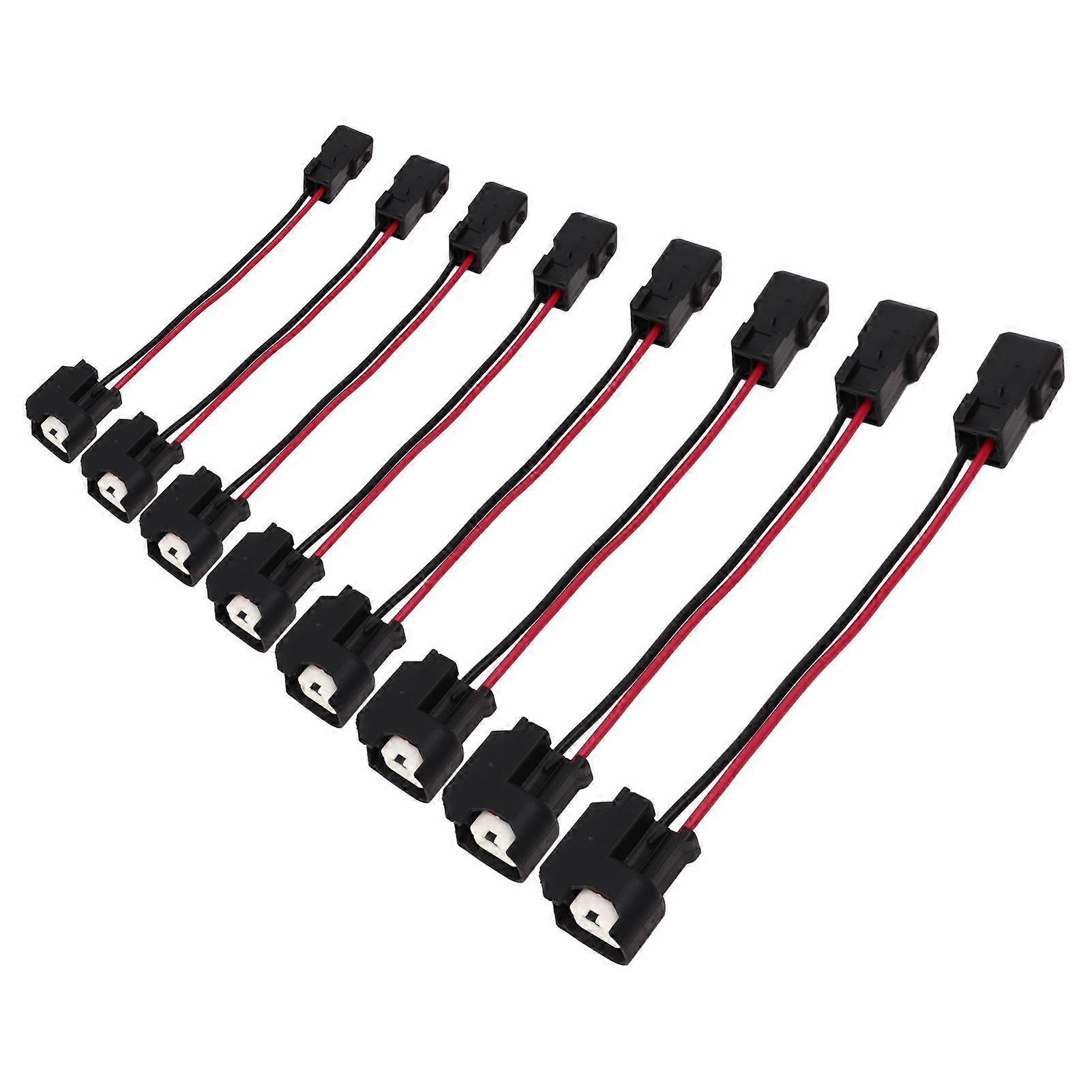 Kraftstoffeinspritzdüsen-adapterkabelbaum (8-teilig) Für Ls1-, Ls6-, Lt1- Und Ev1-motoren Auf Ls2-, Ls3-, Ls7- Und Ev6-motoren (yemaa)