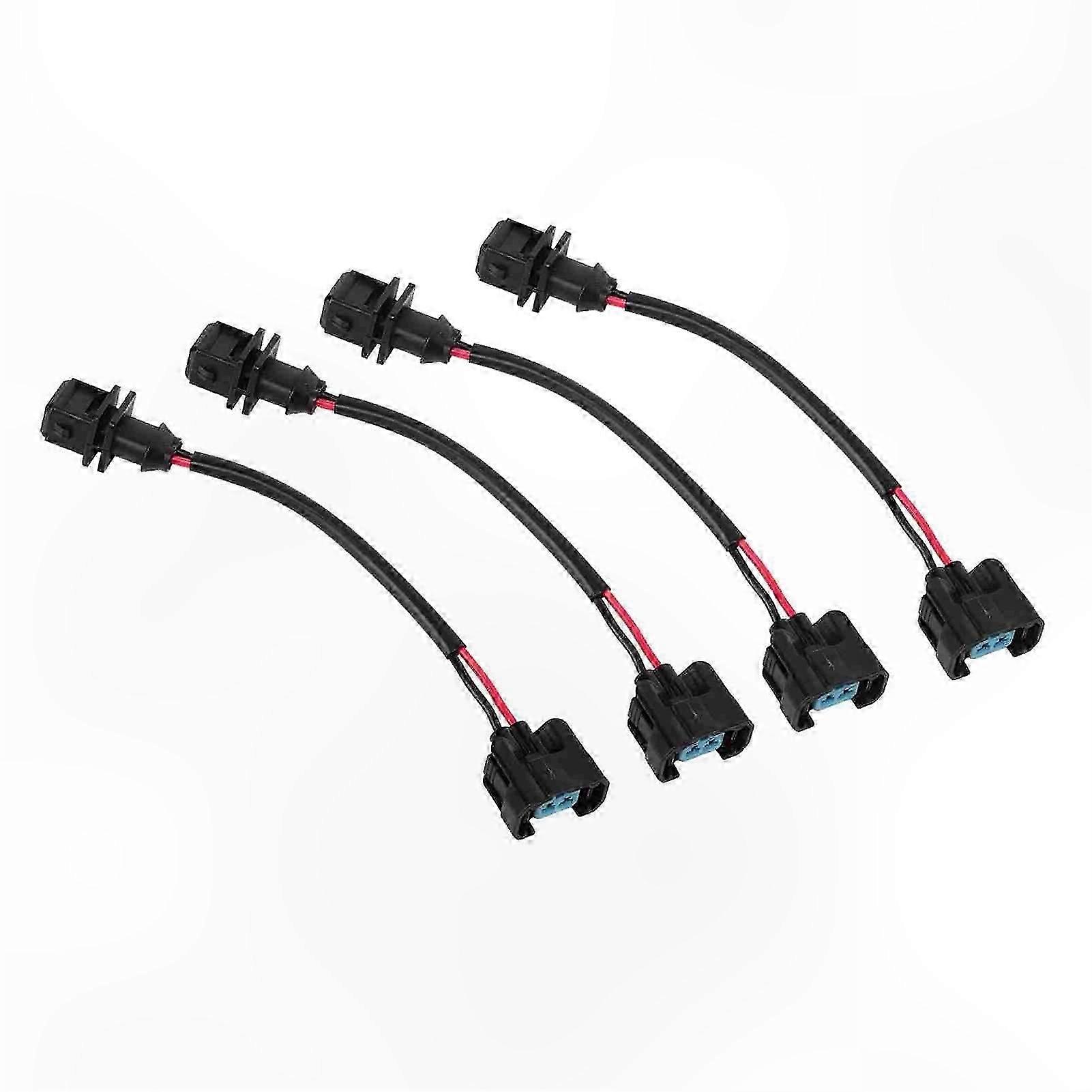 Satz Mit 4 Obd1-zu-obd2-einspritzdüsenadapterkabeln Für Kompaktwagen Von 1990 Bis 1995