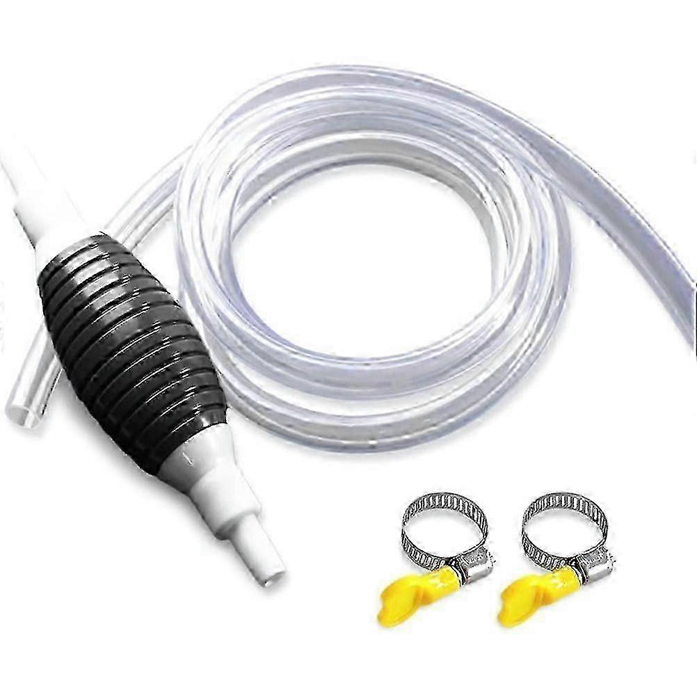Multifunktionale Wasserpumpe Für Flüssigkeitsansaugung, Ölpumpe, Kraftstoffpumpe Für Benzin Und Diesel Mit 2 M Saugschlauch – Gute Qualität