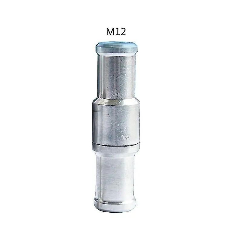 Einweg-rückschlagventil Aus Aluminiumlegierung 6/8/10/12 Mm Für Kraftstoff, Benzinschläuche, Kfz-vakuumölpumpen 142