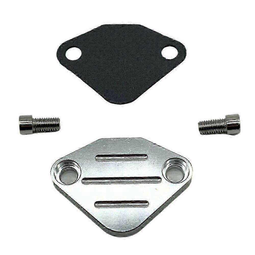 Agr-ventil-verschlussplatte, Tbi-drosselklappengehäuse, Für Gmc Chevy C3500 C1500 C2500, Silber