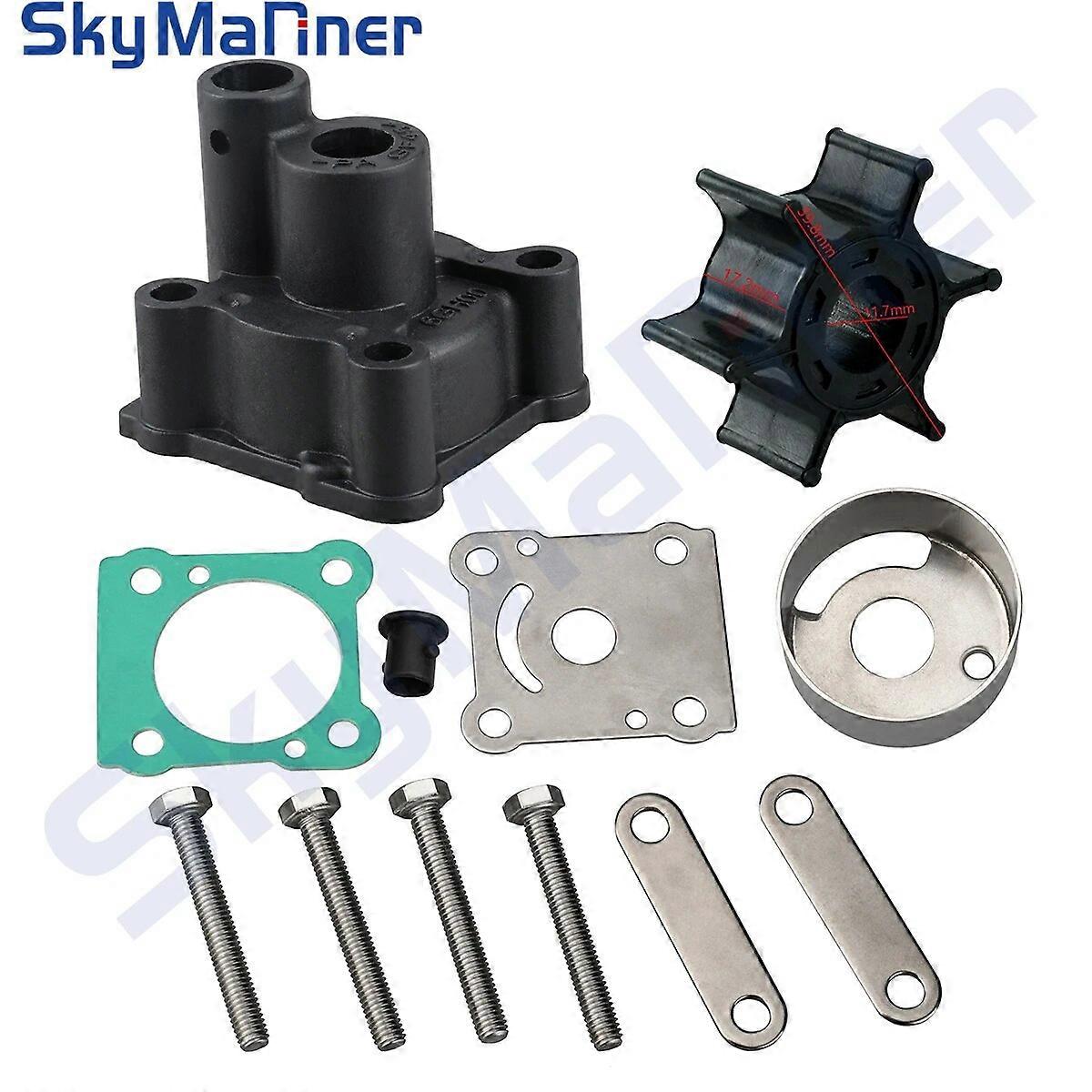 Wasserpumpen-impeller-kit 6n0-w0078 Für Yamaha 2-takt-außenbordmotoren Mit 6 Und 8 Ps 18-3460 6g1-w0078-a1 6n0-w0078-00 6g1-w0078-a0 6g1-w0078