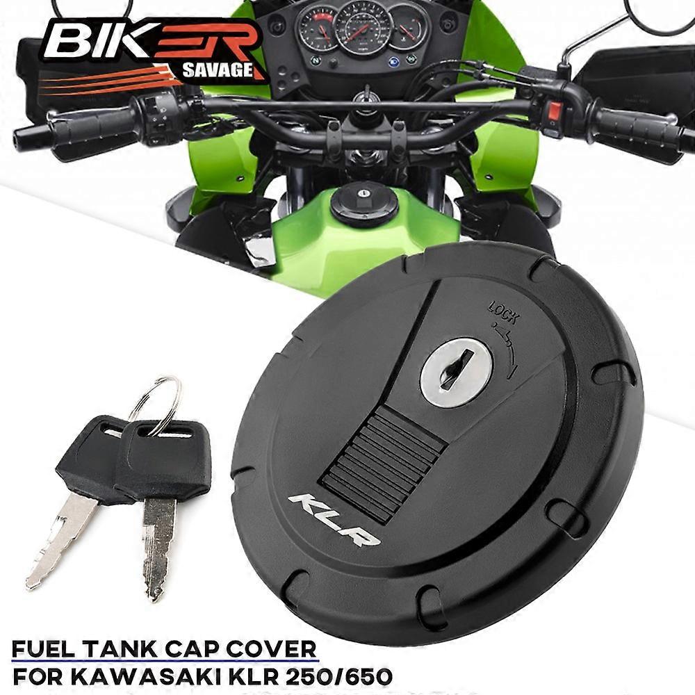 Tankdeckel Für Kawasaki Klr650 Klr250 Kl250 Super Sherpa 1999-2018 - Motorradzubehör - Tankdeckel Mit Schloss Und Schlüssel Klr 650 250