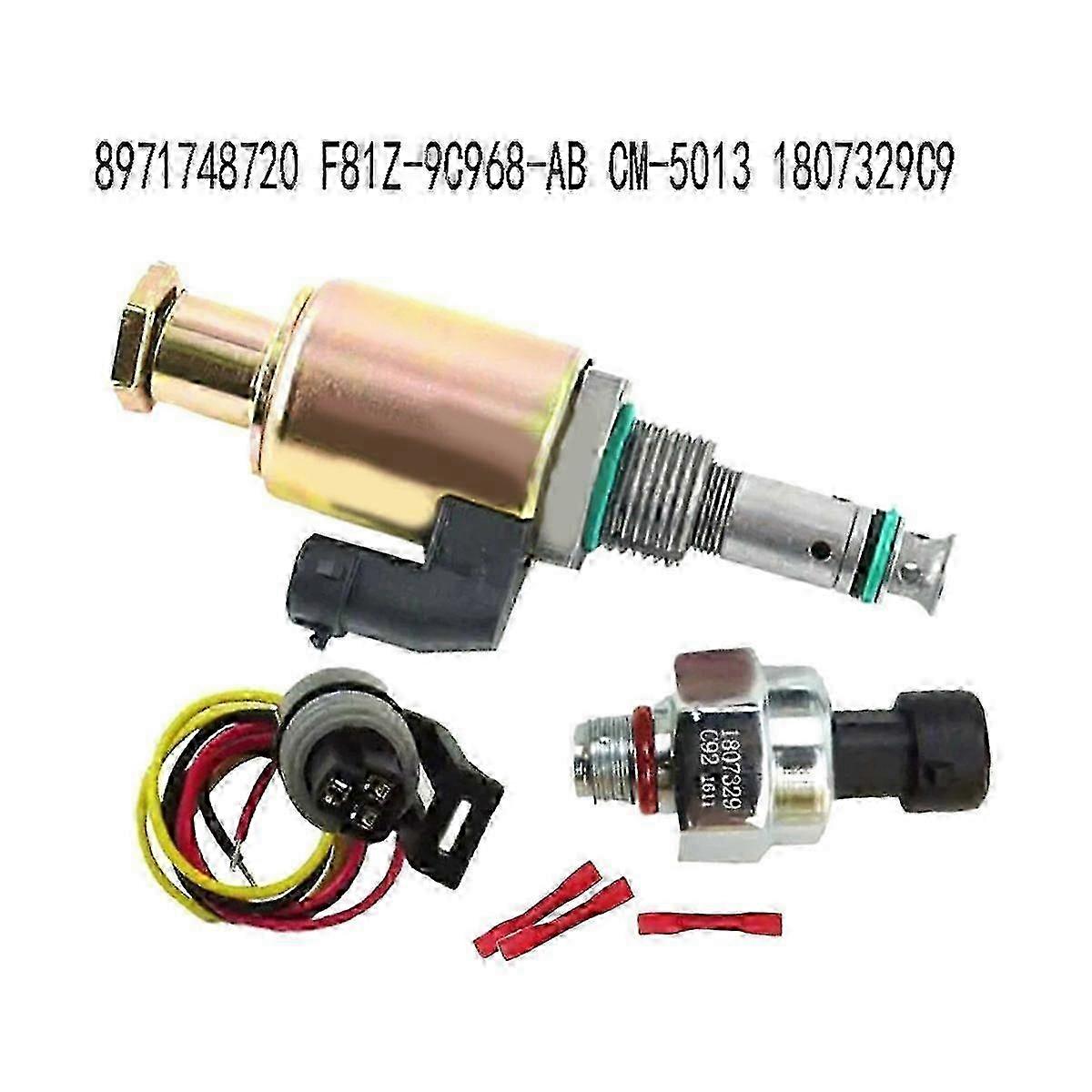 Öldrucksensor Und Ventil (4jx1) Für Dieselmotoren Der Baureihen F250, F350 Und F450 Kompatible Ersatzteile: 8971748720 Und F81z-9c968.