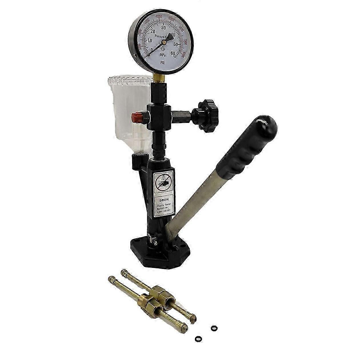 S60h Einspritzdüsenprüfgerät 0–60 Mpa, Ölpumpen-einspritzdüsenprüfgerät, Einspritzdüsendetektor