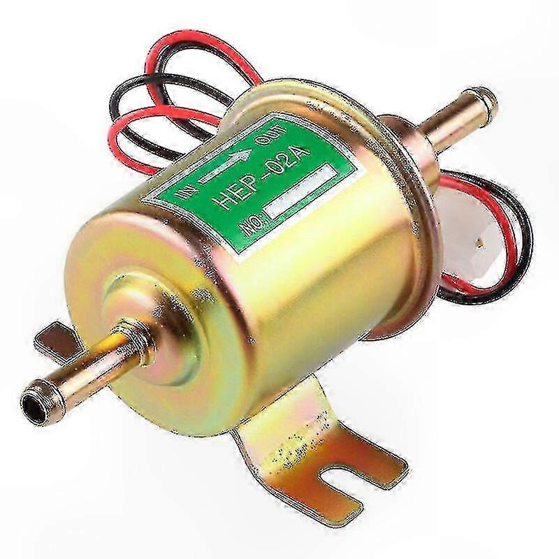 Universelle 12v-niederdruck-elektrokraftstoffpumpe Für Diesel- Und Benzinmotoren, Kompatibel Mit Den Meisten Vergaserfahrzeugen.